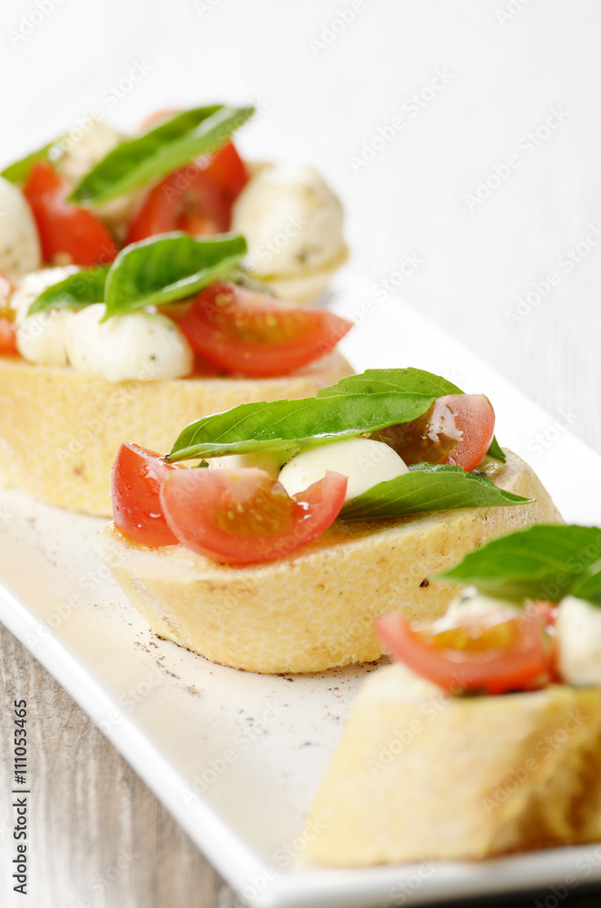 Caprese sandwiches Caprese sandwiches