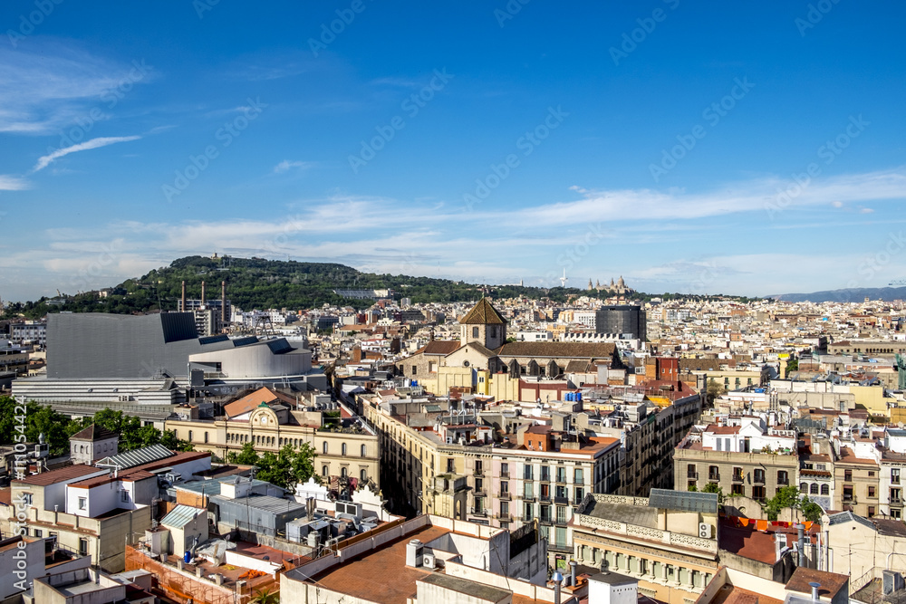 Panoramic of Barcelona Panoramic of Barcelona