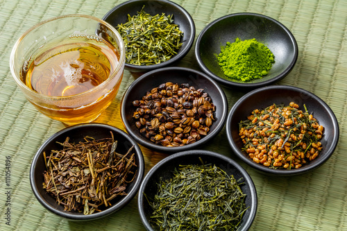                                      Various Japanese green tea