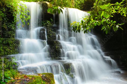 Waterfall in Phuhinrongkla National Park  Phitsalulok province  Thailand