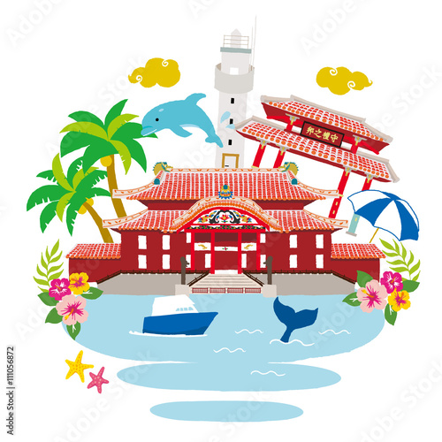 Photography Okinawa illustrations