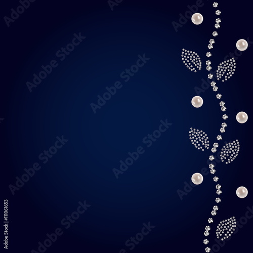 Dark blue background