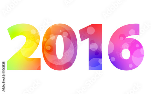big colorful sign 2016
