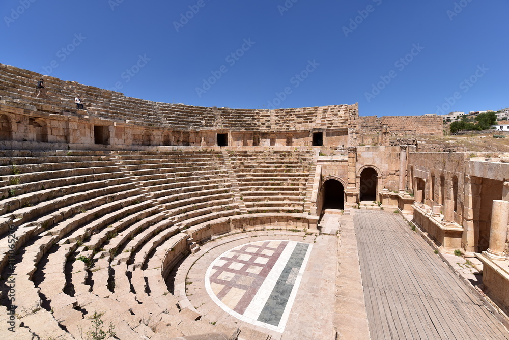 North Theater at the Roman city of Gerasa