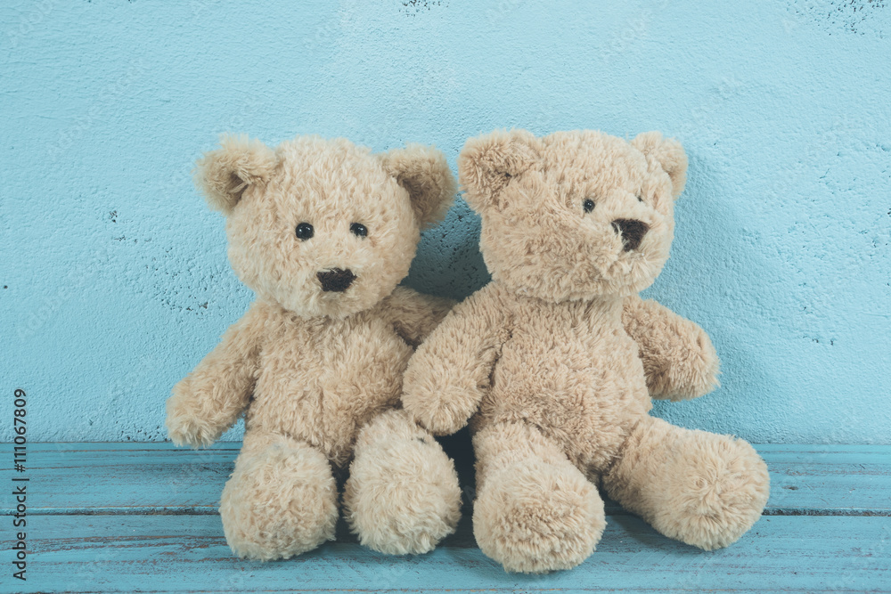 teddy bear adventures in love, selective focus teddy bear adventures in love, selective focus