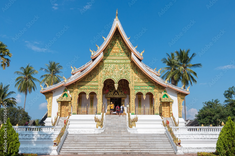 custom made wallpaper toronto digitalHaw Pha Bang Buddha temple of the National museum complex of Lua