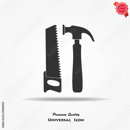 hammer and a handsaw