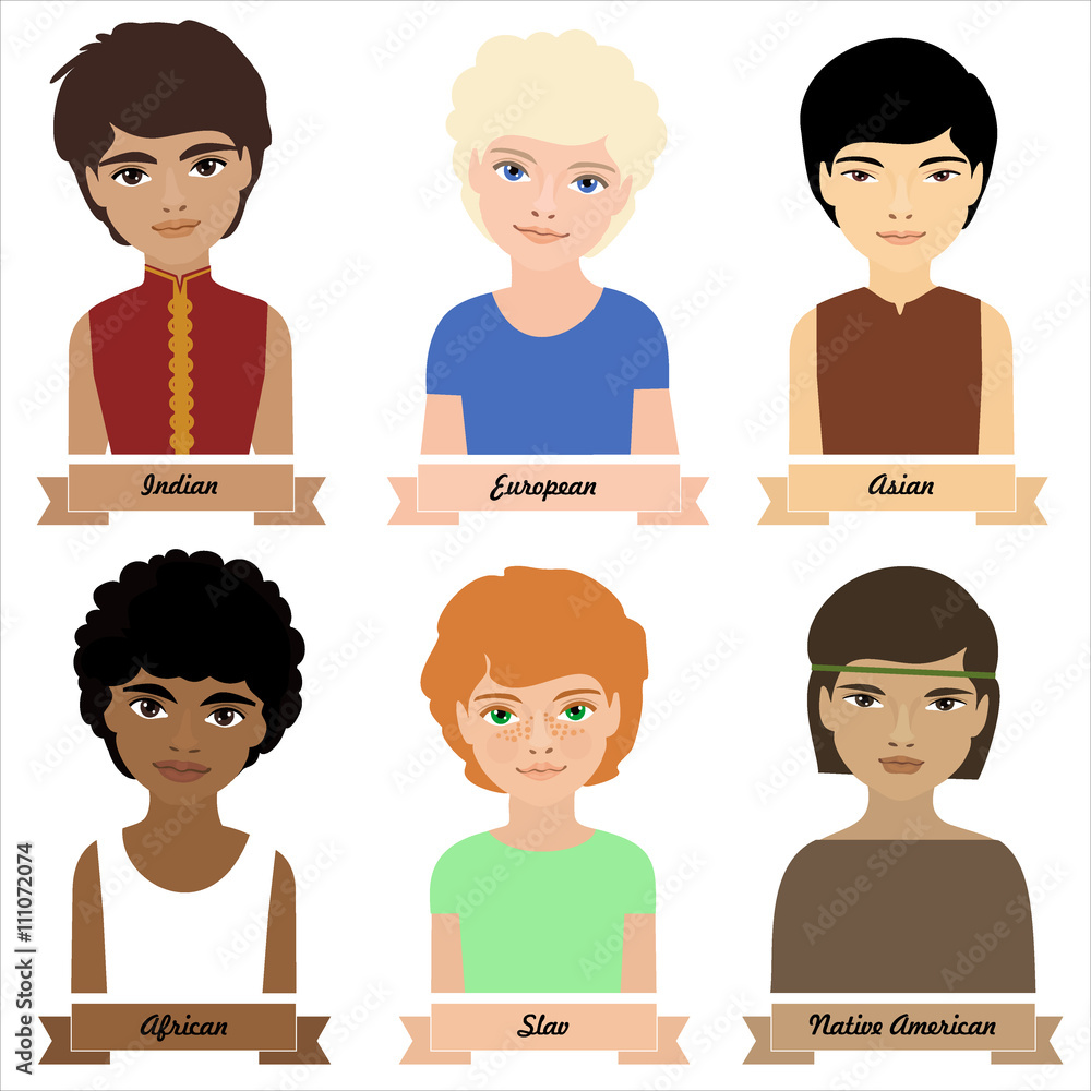 Different Ethnic People