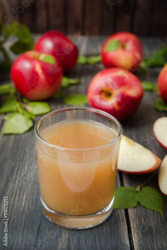 fresh apple juice