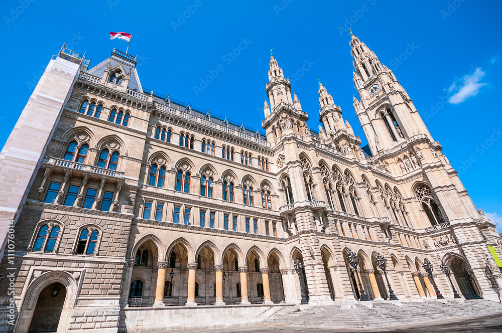 City Hall (Rathaus) in Vienna, Austria