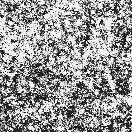 Grunge vector background, black and white texture, old pattern