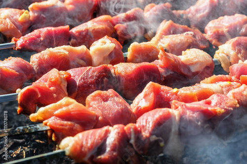 Pork shashlik photo