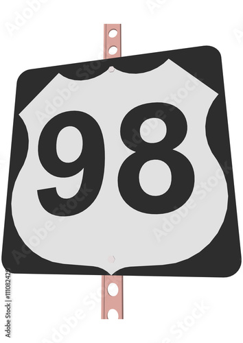 US 98 Route sign