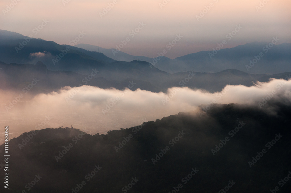 Clouds over Mountains