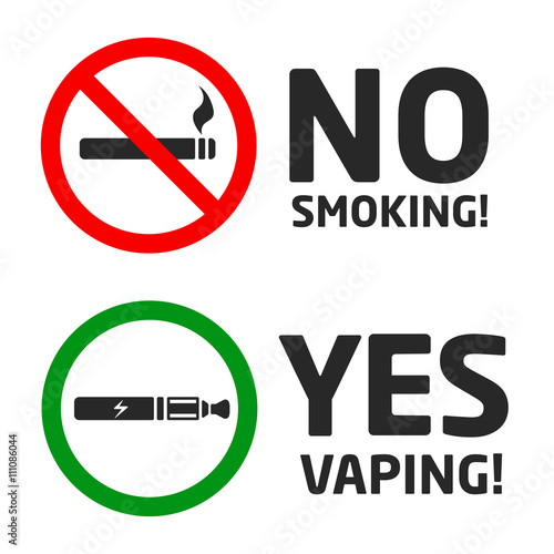 set vaping icons