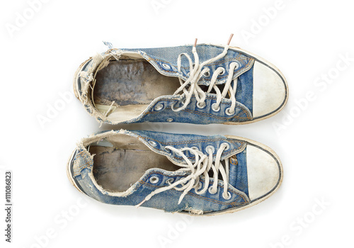 old sneakers