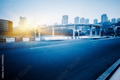 traffic on highway,chongqing © kalafoto