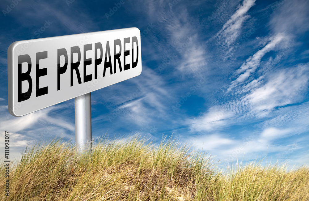 Be prepared and ready before the big change. Are you ready, it is time to plan ahead and in advance...