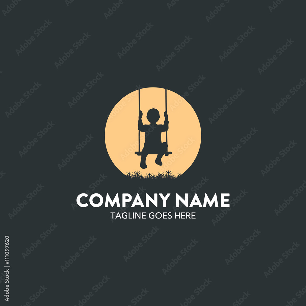 Children Logo Template