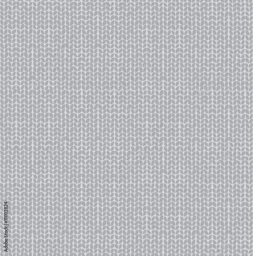 Knitted Seamless Fabric Pattern, Beautiful retro grey Knit Texture