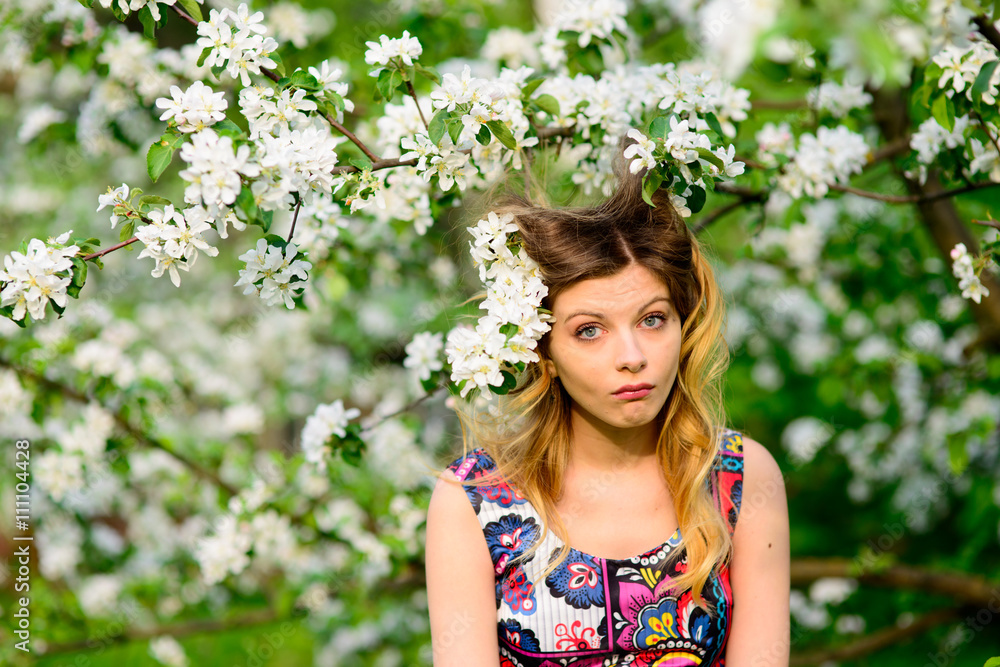 the girl grimaces and face expressions the girl grimaces and face expressions