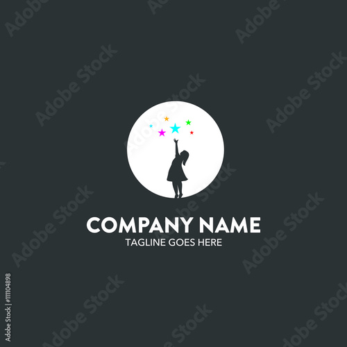 Children Logo Template