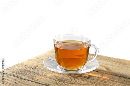 Cup of tea on a table