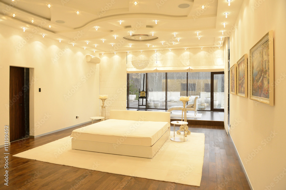 Naklejka premium bedroom interior