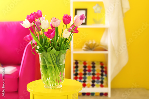 Design interior with beauti...