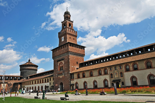 Milano, il castello Sforzesco