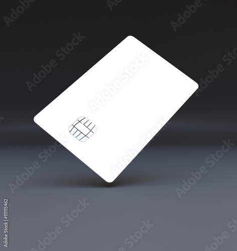 Plastic Credit Cards Mockup