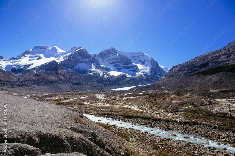 Columbia Icefield, Rocky Mountains, Alberta, Canada