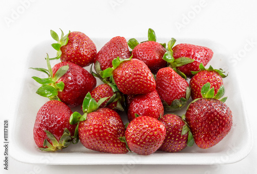 Isolated Strawberry Fruit