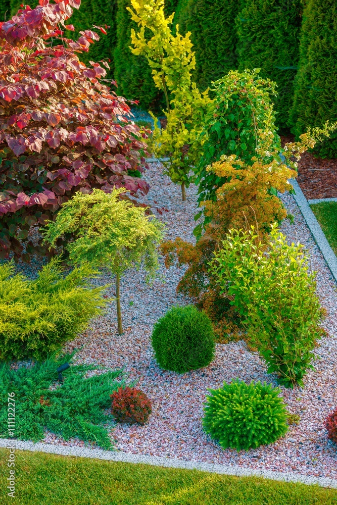 Obraz premium Rockery Garden Design