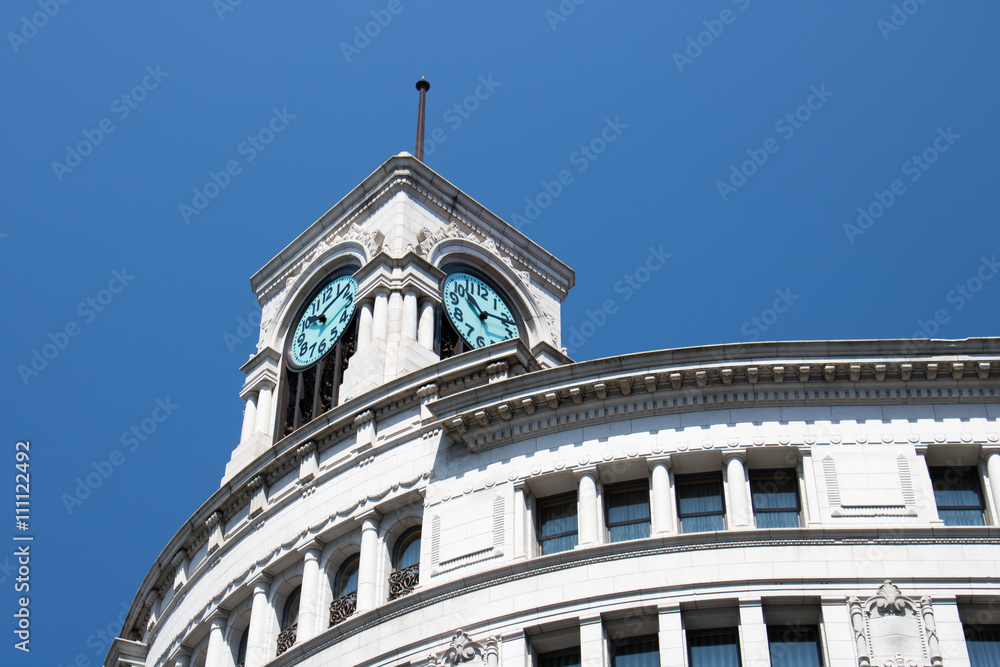 Obraz premium 銀座の象徴 和光