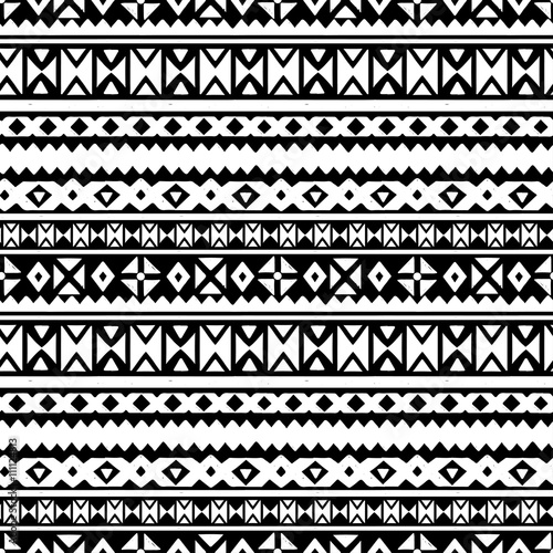 Tribal art ethnic boho seamless pattern 