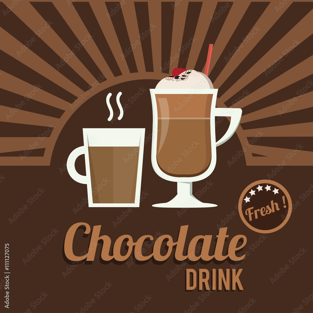 Chocolate digital design, vector illustration Chocolate digital design, vector illustration