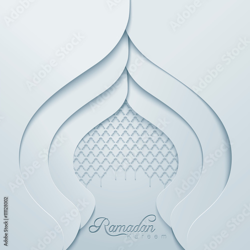 Ramadan Kareem  Pattern Mosque Dome