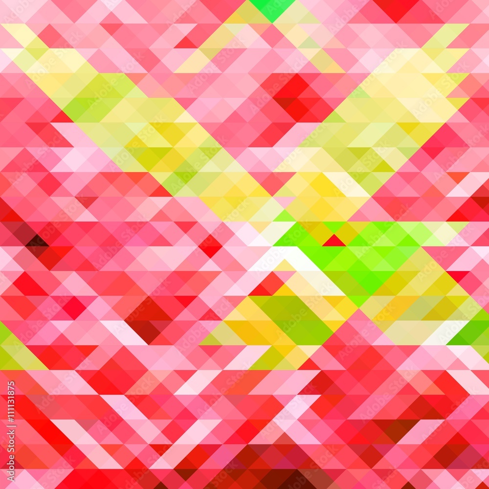 Obraz premium triangles abstract background