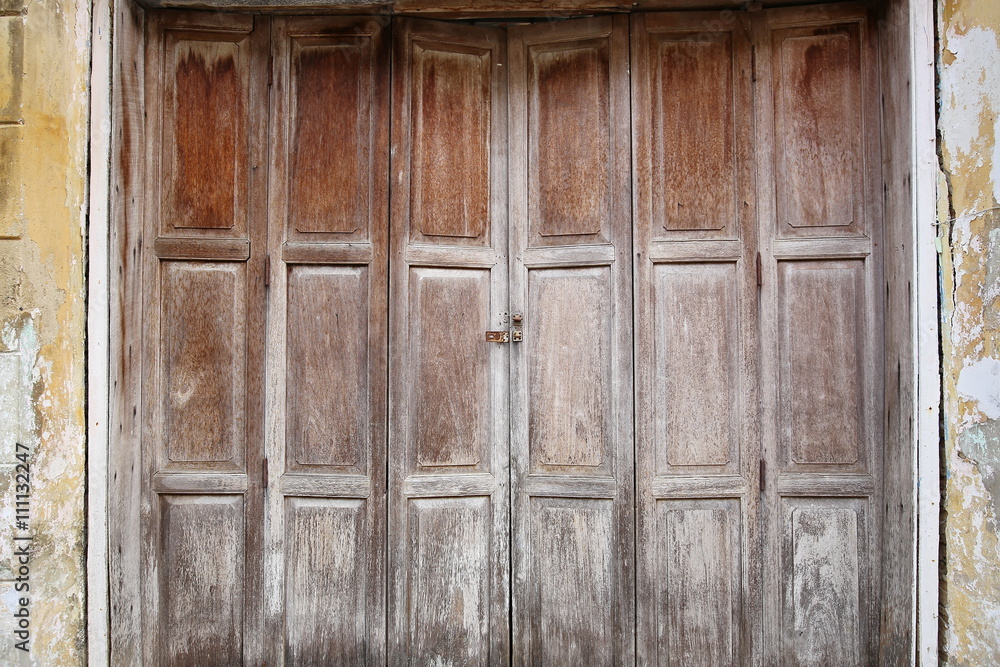 Old wall and door background Old wall and door background