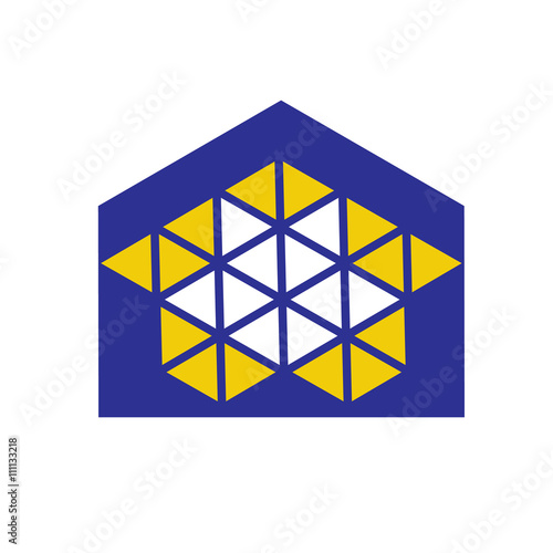 Real Estate Icon Vector Logo