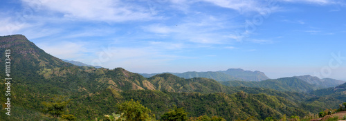 Fototapeta Naklejka Na Ścianę i Meble -  Panorama view of Khao Kho mountain