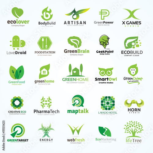 Logo set,Logo collection,creative logo set,idea,kids,marketing logo,education logo,green and ecology logo,people logo,lotus logo,mountain logo,vector logo template 