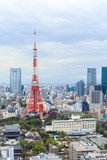 Tokyo Tower cityscape Japan.