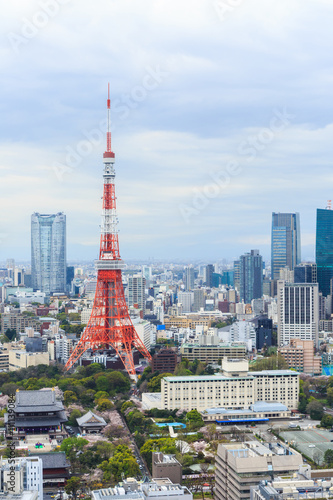 Photography Tokyo Tower cityscape Japan.