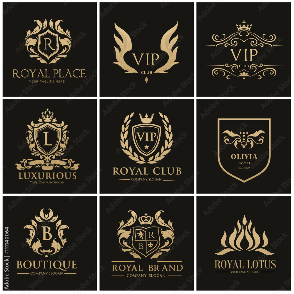 Crown & Stars Luxury Logo - Turbologo Logo Maker