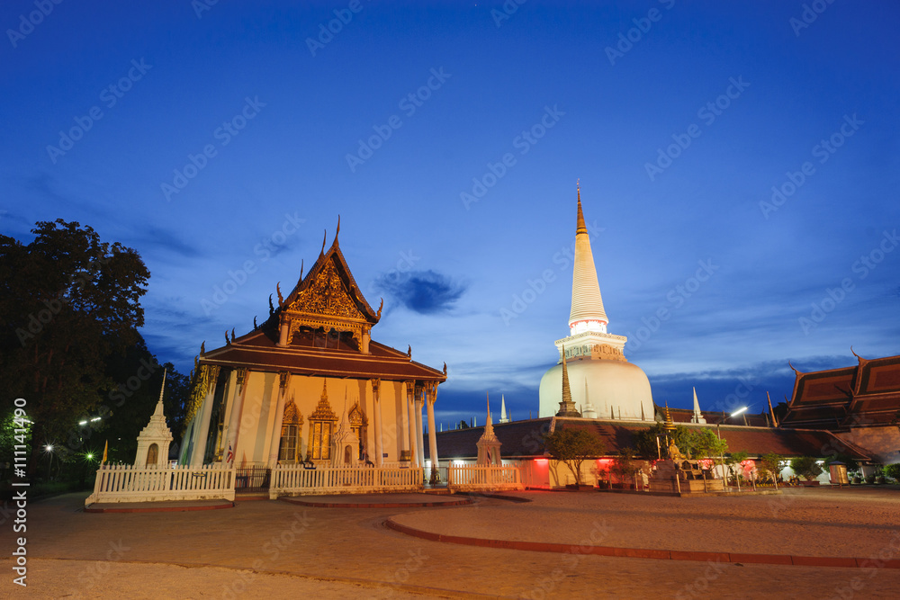 Wat Mahathat in Nakhon si thammarat,Thiland