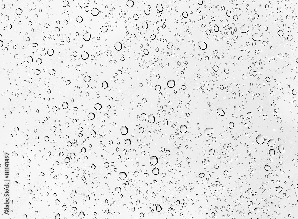 Water drops or raindrop on glass of car. Water drops or raindrop on glass of car.