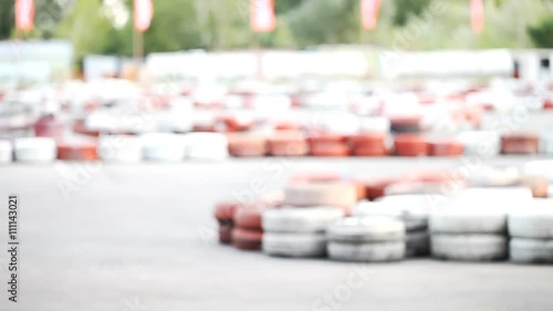 background blur outdoor karting , leisure    /  background blur outdoor karting, leisure, lifestyle Full HD photo