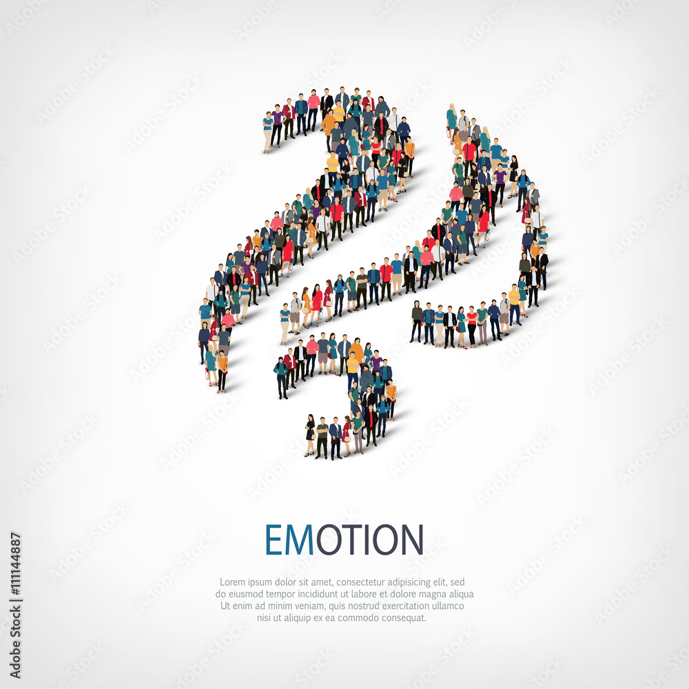 emotion people sign 3d emotion people sign 3d